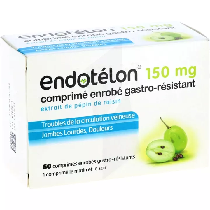 Endotélon 60 tabletten Veneuze circulatiestoornissen