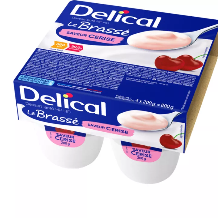 Delical Dessert Milch HP HC Le Brassé 4x200g