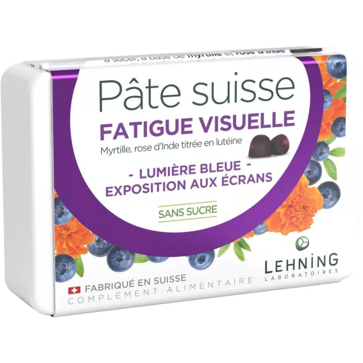 Lehning Swiss Paste Зрительная усталость 40 жевательных резинок