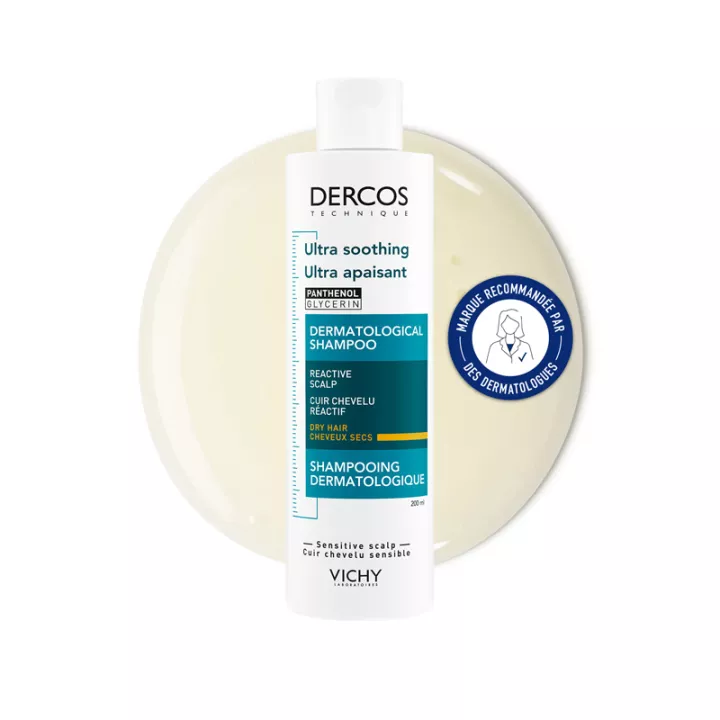 Dercos Ultra Apaisant Dermatologisches Shampoo Trockenes Haar 200 ml