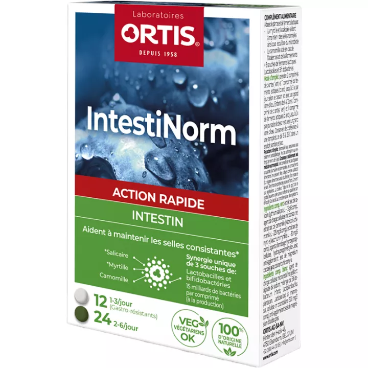 ORTIS Intestinorm 36 comprimidos