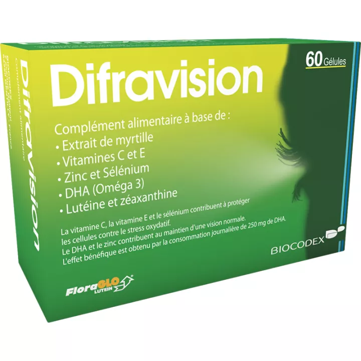 Difravision Antienvejecimiento Ocular 60 cápsulas