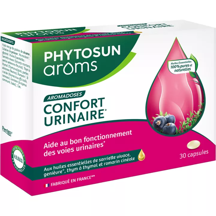 Phytosun Aroms Aromadoses Confort Urinaire 30 Capsules