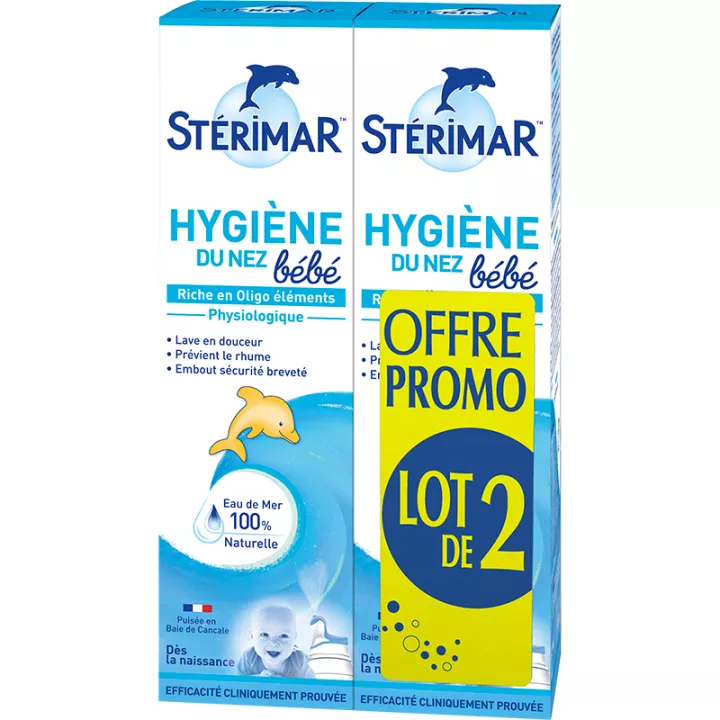 Stérimar Spray Nasal Higiene do Nariz do Bebé 100 ml