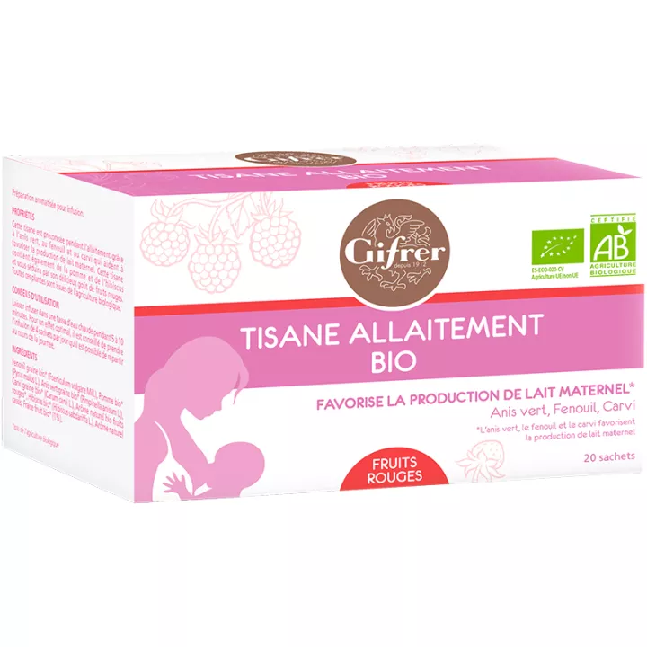 Gifrer Tisane Allaitement Bio Sachets d'infusion