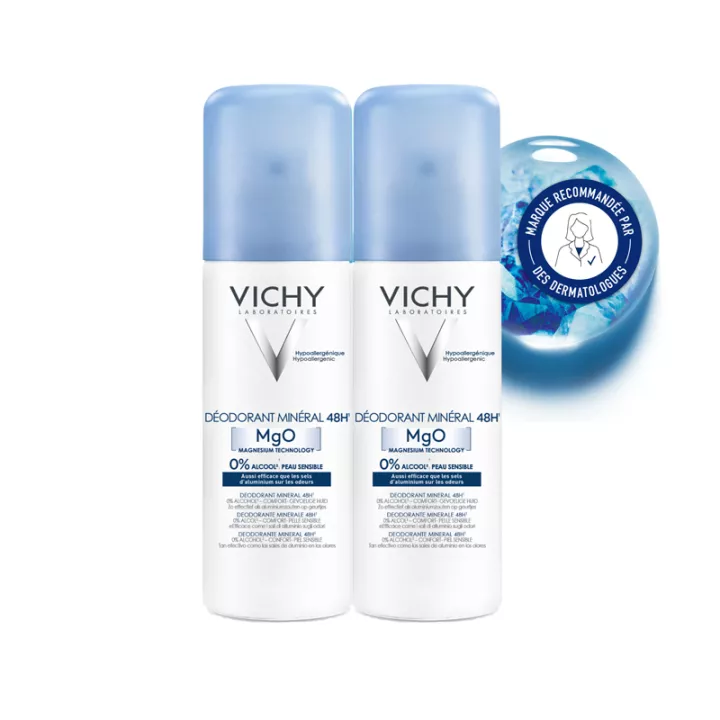 Vichy Aluminium Salt Free 48h Mineral Deodorant Spray 125 ml