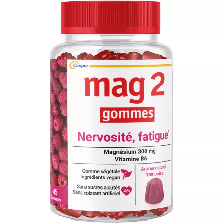 Mag 2 Gummies Mit Magnesium Cooper 45 Kaugummis 