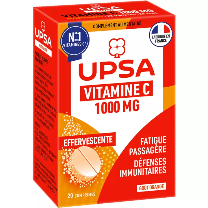 VITAMIN C UPSA 1 000mg Brausetabletten 20