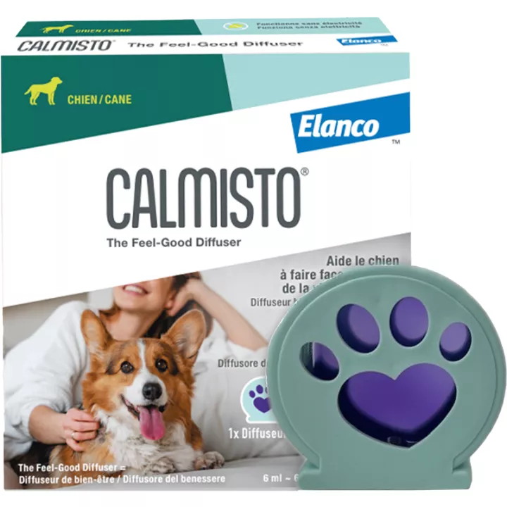 Diffusore ricaricabile antistress per cani Calmisto