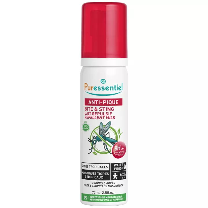 Puressentiel Anti-Pique Tropical Zones Repellent Milk 75 ml