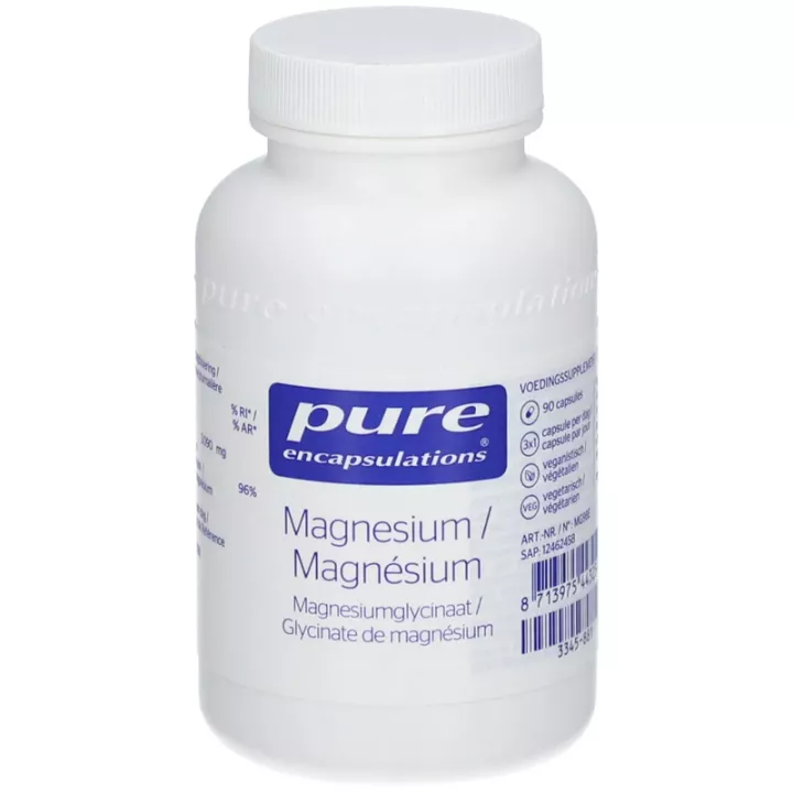 Magnesiumglycinat Pure Encapsulation 90 Kapseln