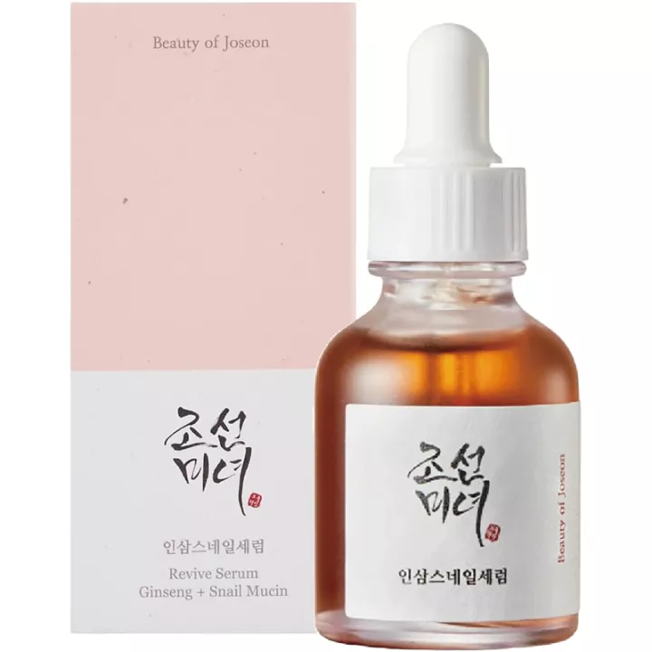 Belleza de Joseon Revive Serum Ginseng Caracol Mucina 30 ml