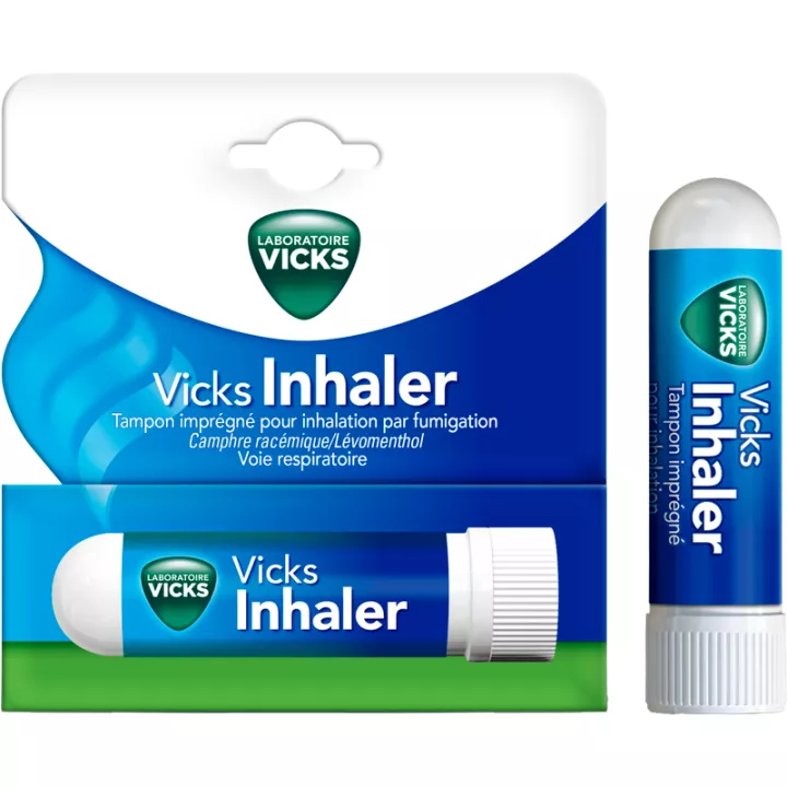 Vicks Inhaler Tampón para inhalación Impregnado 1 ml