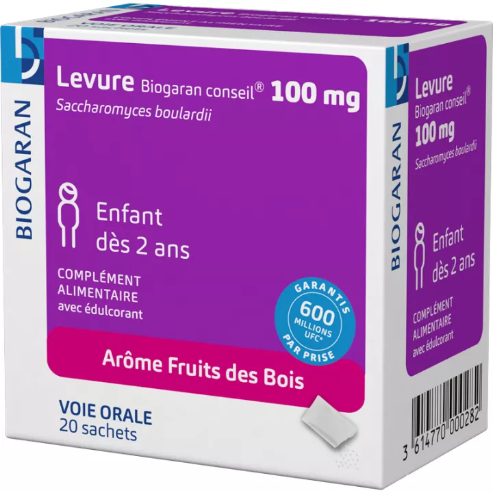 Lievito Biogaran Conseil 100 mg Saccharomyces Boulardii 20 bustine