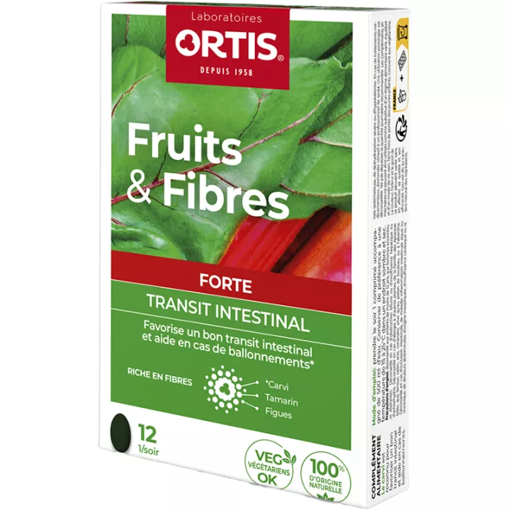 Ortis Fruits & Fibres Forte comprimés