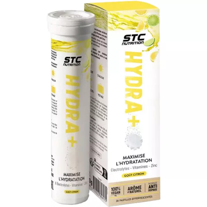 STC Nutrition Hydra+ Electrolitos 20 comprimidos efervescentes