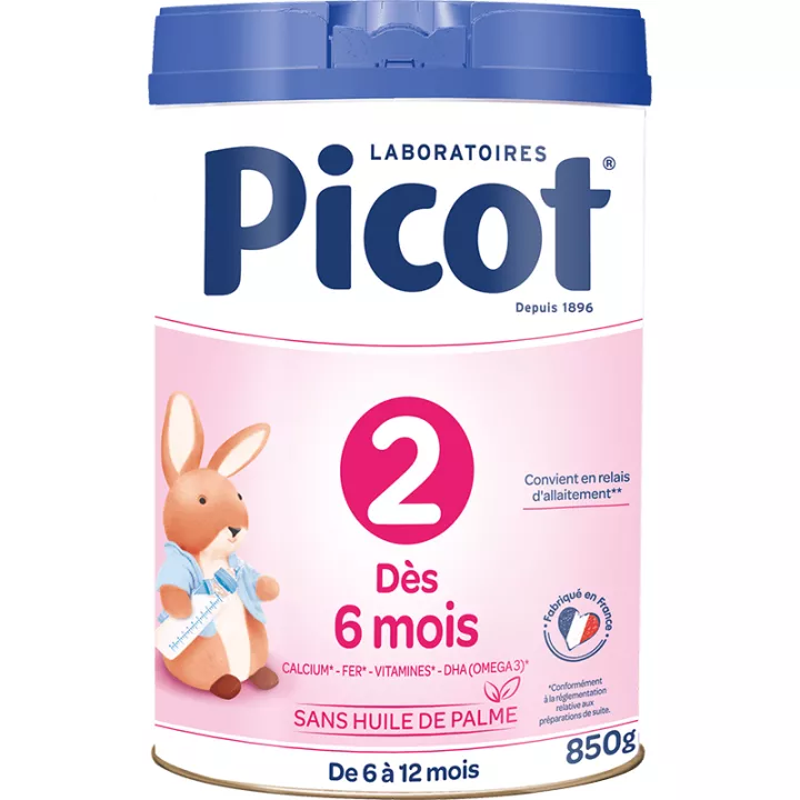 Picot Leche 2ª edad 800 g