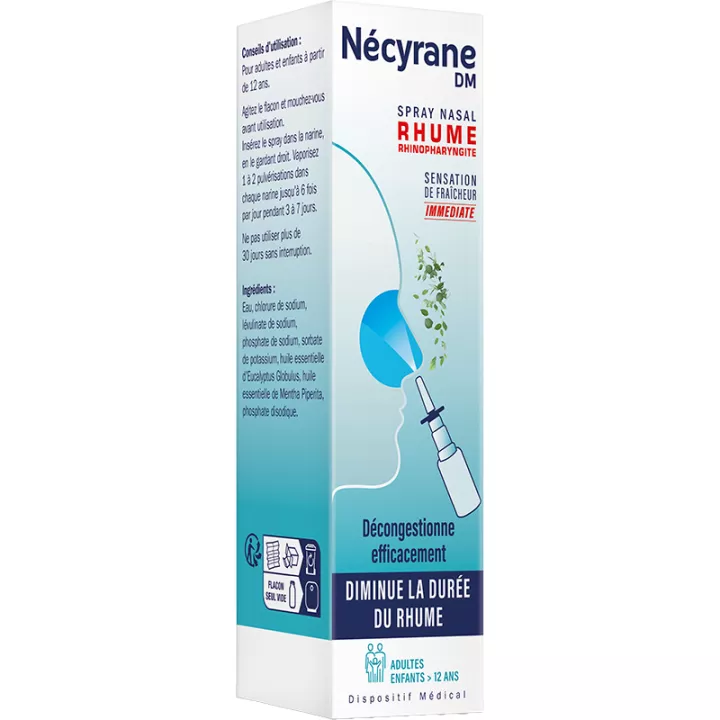 Nécyrane Solution nasale - rhumes 10 ml