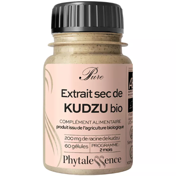 Phytalessence Extrait sec de Kudzu Bio 60 gélules