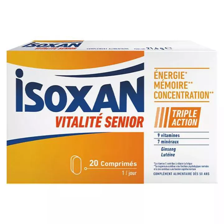ISOXAN Vitaliteit Volwassenen 20 tabletten
