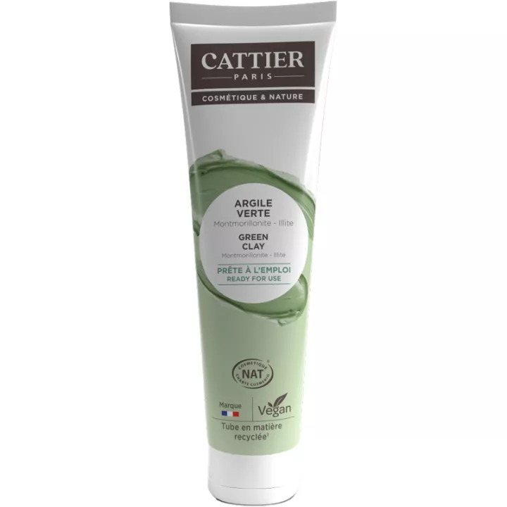 Cattier Arcilla Verde Lista para Usar 100 ml