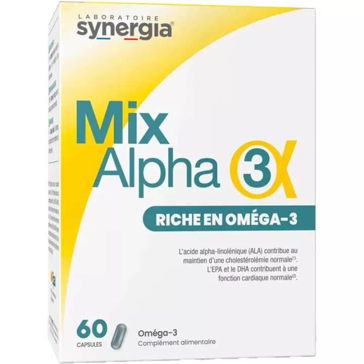 Synergia Mix Alpha 3 - Omega 3 60 Kapseln