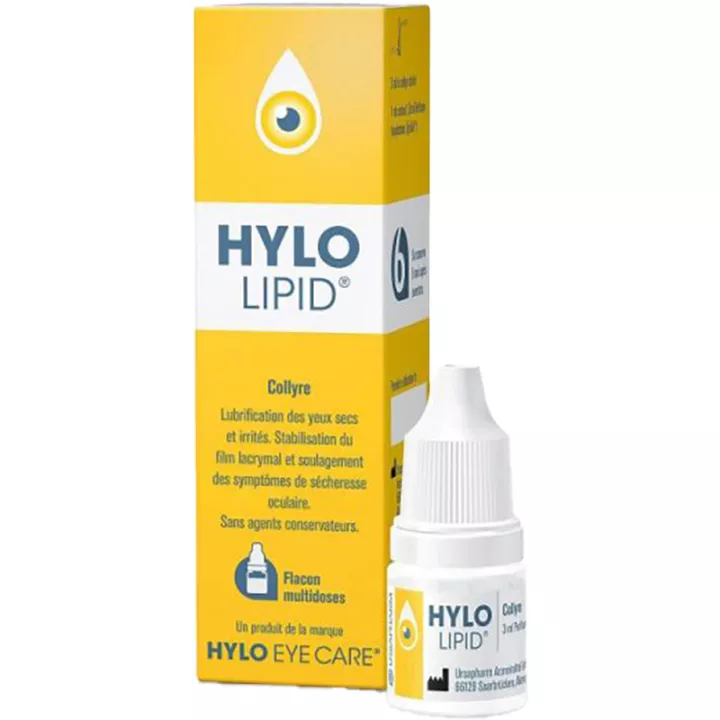 Hylo Lipid Gotas Oculares Ojos Secos e Irritados 