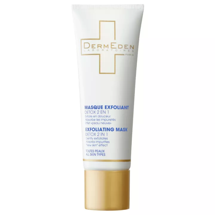 DermEden Detox Exfoliating Mask 2 em 1 50 ml