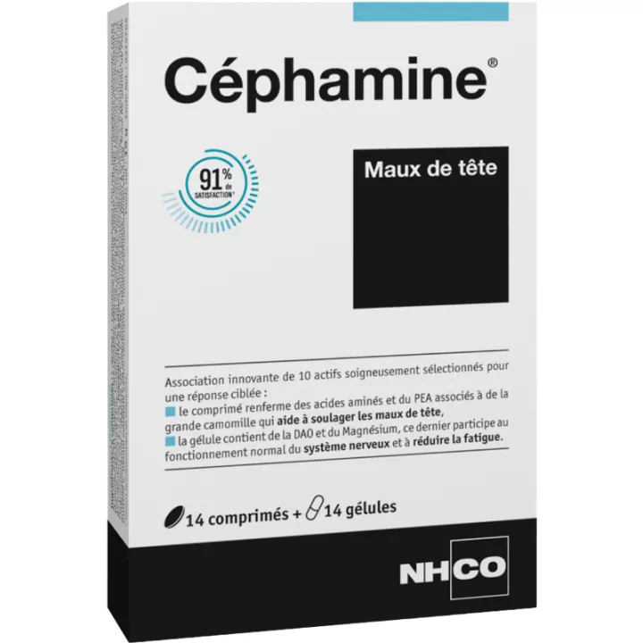 NHCO Cefamina Mal di testa 14 capsule + 14 compresse