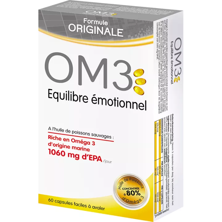 OM3 Emotioneel evenwicht Omega3 60 capsules