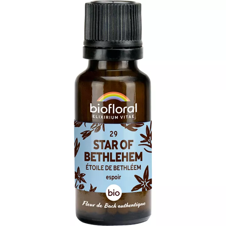 Biofloral Bach Flower Remedies 29 Star Of Bethlehem Alcohol Free Granules