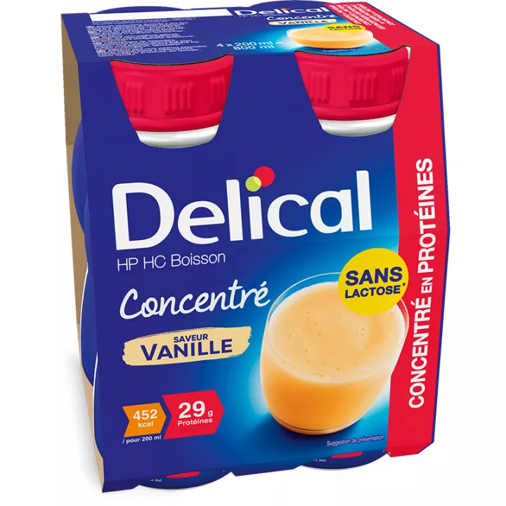 Delical Bebida Proteica HP HC 4x200ml