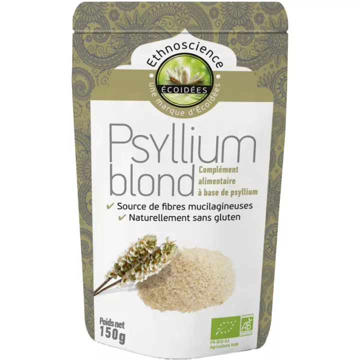 Ecoidées Psyllium Blond en Poudre Bio 