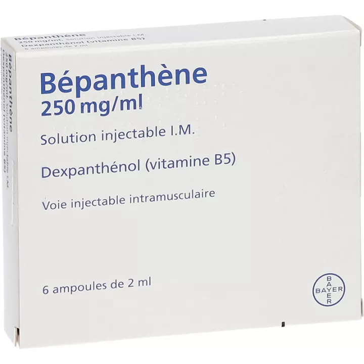 Bepanthene Inyección Anticaída 6 ampollas