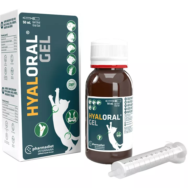 Hyaloral Mobility Gel Oral Articulaciones Perro Gato & NAC 50g