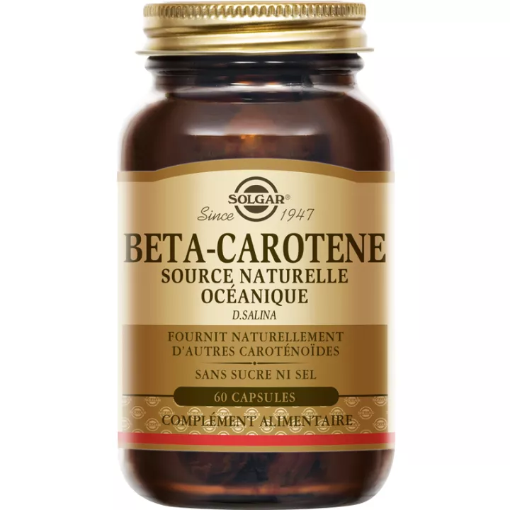 Solgar Beta-Carotene Fonte Naturale Oceanica 60 capsule