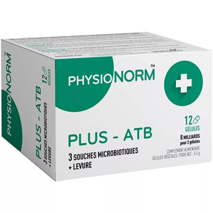 Immubio Physionorm Plus Atb 12 Cápsulas