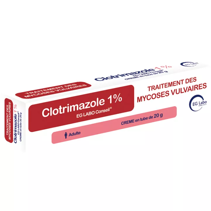 Clotrimazol EG LABO 1% Crema 20g