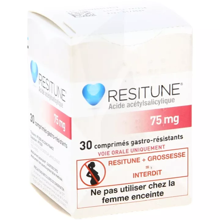 Resitune - Aspirin 75 mg oder 100mg magensaftresistente Tabletten