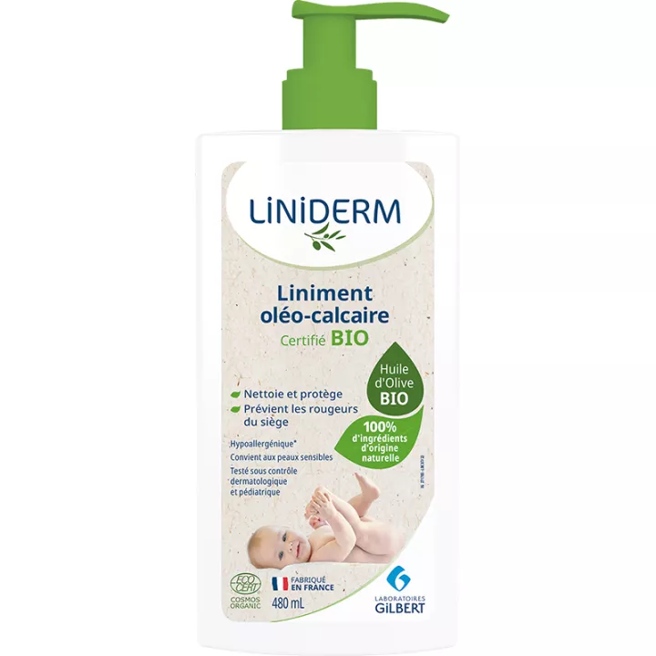 Liniderm Liniment Oléo-Calcaire Soin pour le Change 480 ml