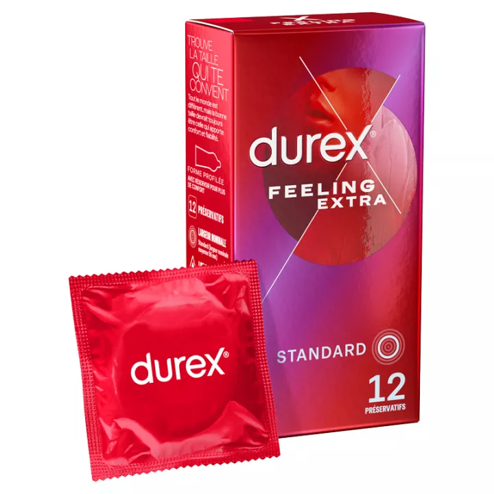Preservativos Durex sentindo-se Extra sensível 10 Preservativos