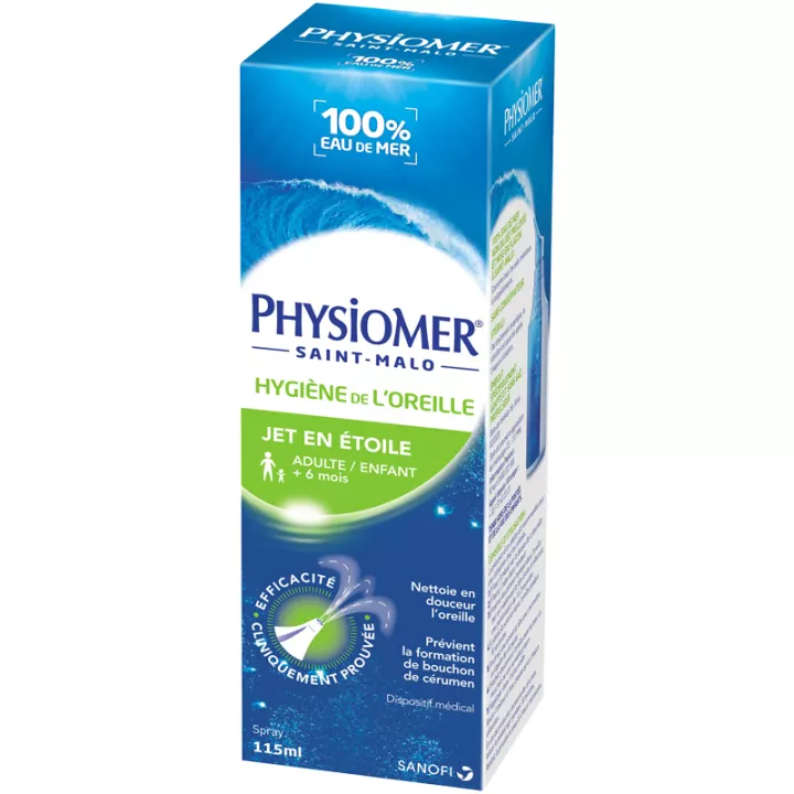 PHYSIOMER HIGIENE EAR GARRAFA 115 ml