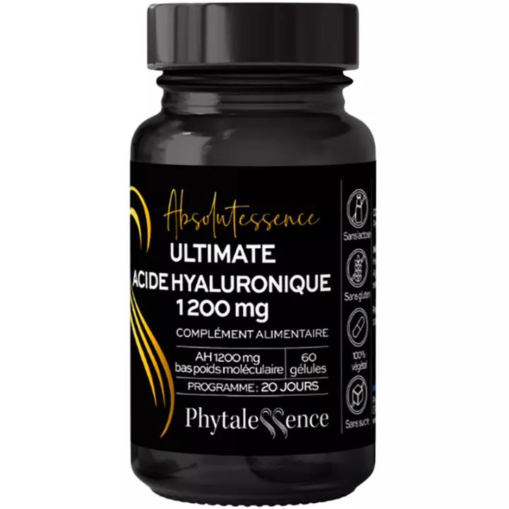 Phytalessence Ultimate Acide Hyaluronique 1200 mg 60 gélules