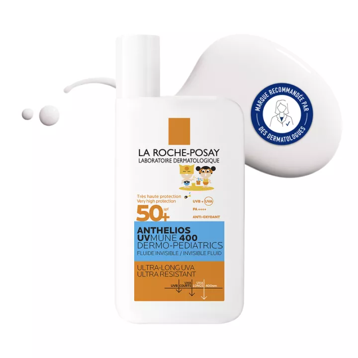 Anthelios UVMune 400 Dermo-Pediatria Fluido Invisível SPF50+ 50 ml