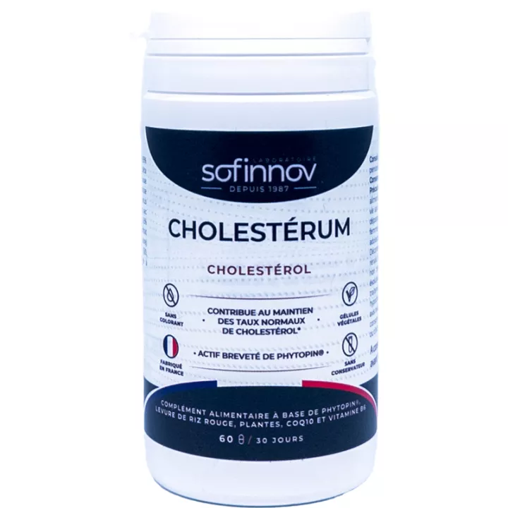 Sofinnov Cholesterum 60 Vegetable Capsules