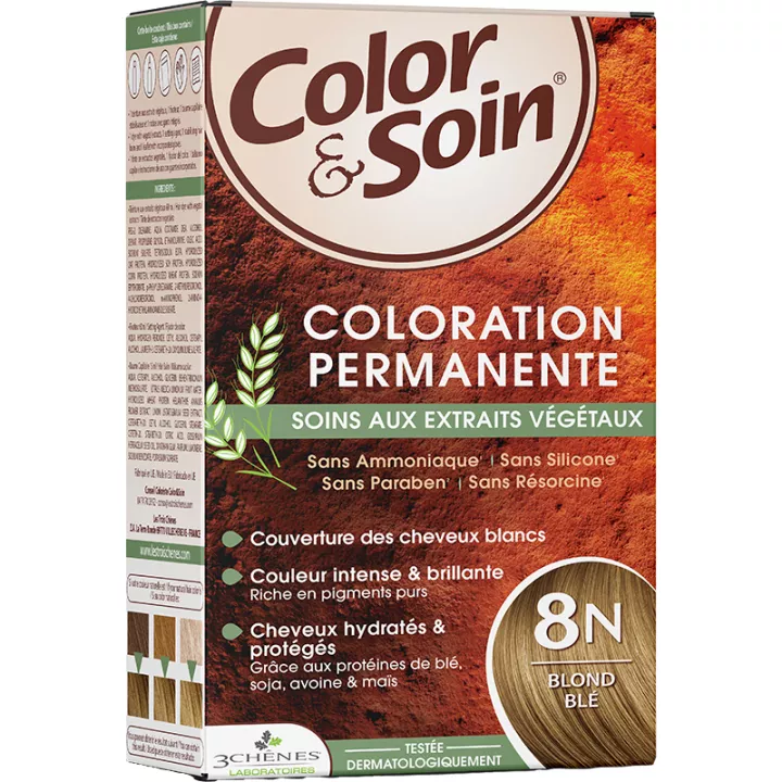 3Chênes Color & Soin Permanente Coloration Blondes Haar