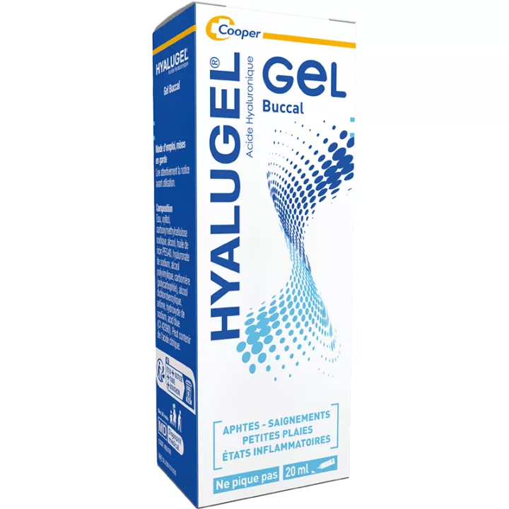 Hyalugel Hyaluronzuur Buccale Gel 20 ml