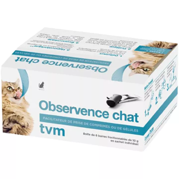 TVM Observence Chat Barres Appétentes 6x10g