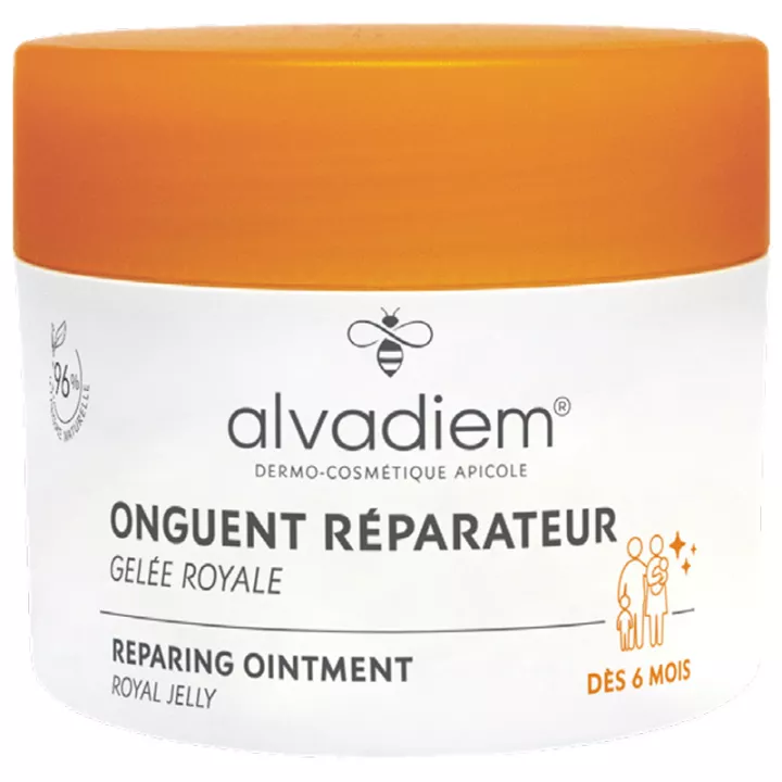 Alvadiem Reparierende Salbe Beanspruchte Füße Hände Körper 50ml