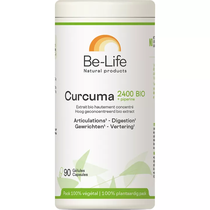 Be-Life Curcuma 2400 Organic Joints and Digestion